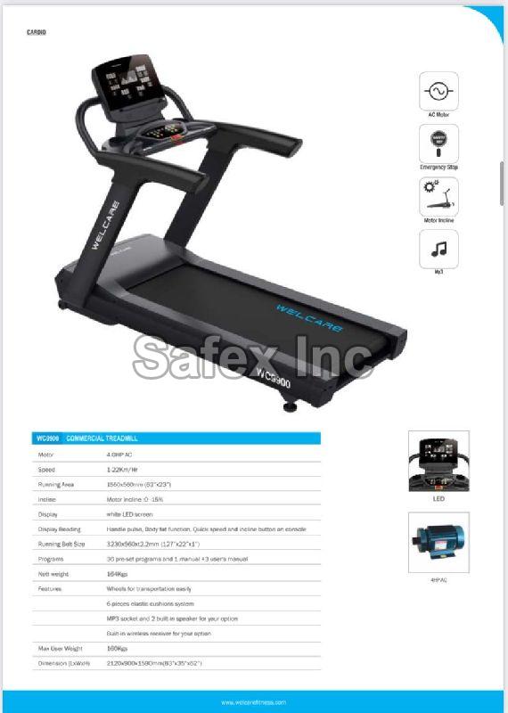 Exercise Treadmills, Voltage : 220V