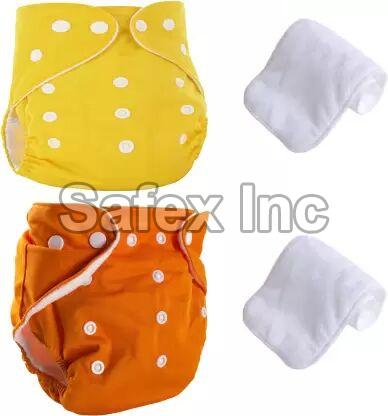 Microfiber Washable Baby Diapers, Feature : Absorbency, Easy To Wear, Leak Proof