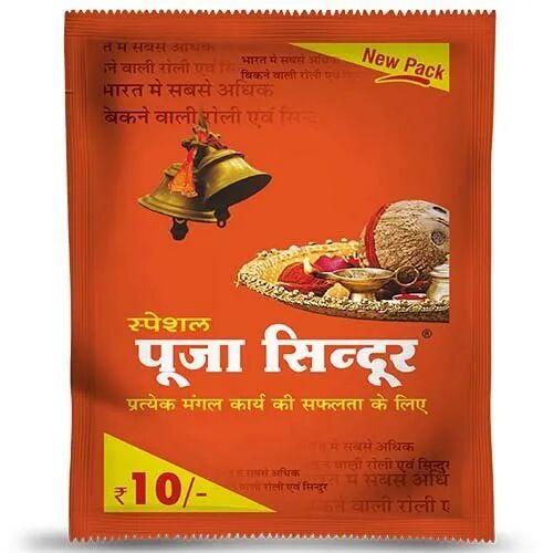 Pooja Sindoor, Packaging Type : Pouch