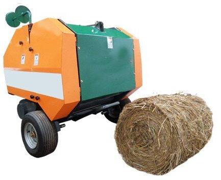 Round Straw Hay Baler Machine