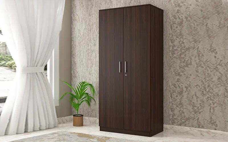 Royaloak HDF with melamine finish 2 Door Wardrobe