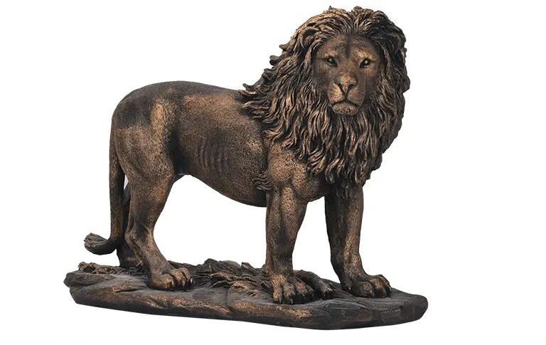 Royaloak Polyresin Decorative Lion Figurine