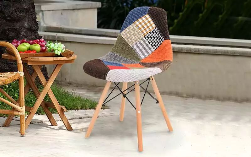 Royaloak Fabric Outdoor Chair, Color : Multi colour