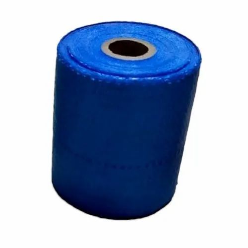Blue Laminated PP Woven Roll, Pattern : Plain