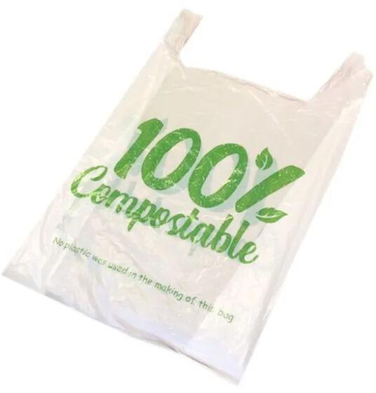 Compostable bags, Color : red