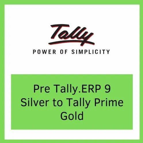Upgrade Pre-Tally ERP 9 Silver To Tally Prime Gold