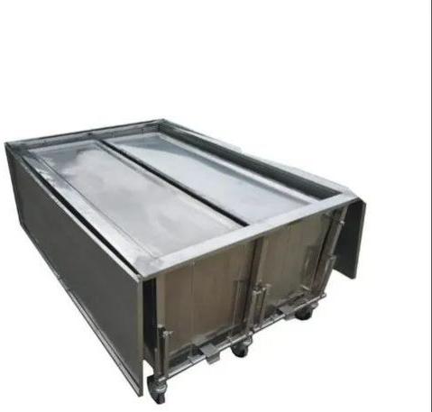 Polished Stainless Steel Cadaver Storage Tank, Feature : Hard Structure, Long Life