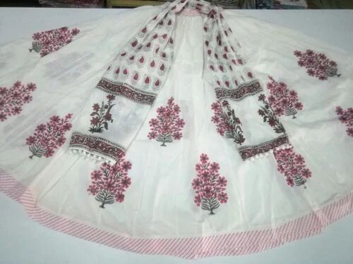 Cotton Block Printed Skirt, Occasion : Casual Wear, Ethnic Wear