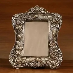 White Metal Photo Frame