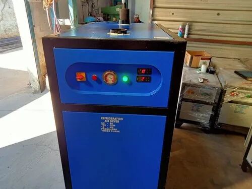 Mild Steel Refrigerated Air Dryer, Color : Blue