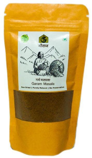 Gauraaj Natural Garam Masala Powder, for Cooking, Spices, Certification : FSSAI Certified
