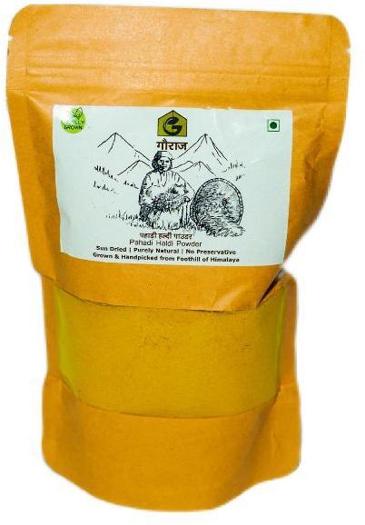 Natural turmeric powder, Packaging Size : 200gm