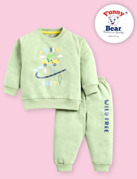 funny bear baby garments