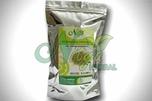 Nitya Herbal Bhringraj Powder, for Cosmetic Use, Packaging Type : Bag