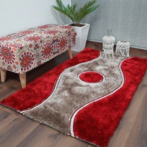 Square Cotton Rug, for Restaurant, Office, Hotel, Home, Bathroom, Color : Multicolor
