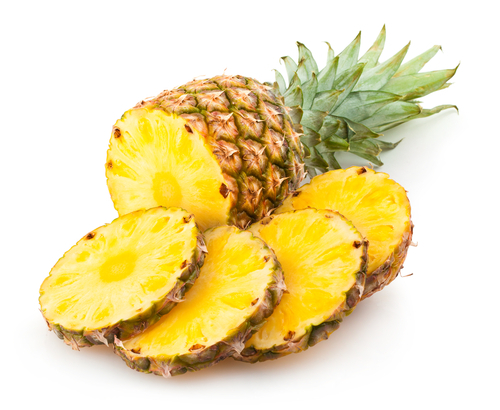 Solid Fresh Pineapple, for Snacks, Juice, Packaging Type : Gunny Bag