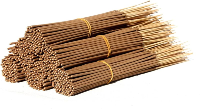 Brown Bamboo Multiweight Incense Sticks, for Workship, Packaging Type : Plastic Packet