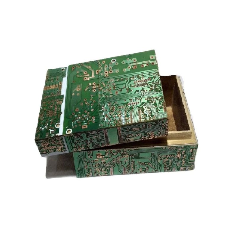 Dark Green Rectangular Computer Circuit Board Gift Box, Feature : High Strength, Attractive Look