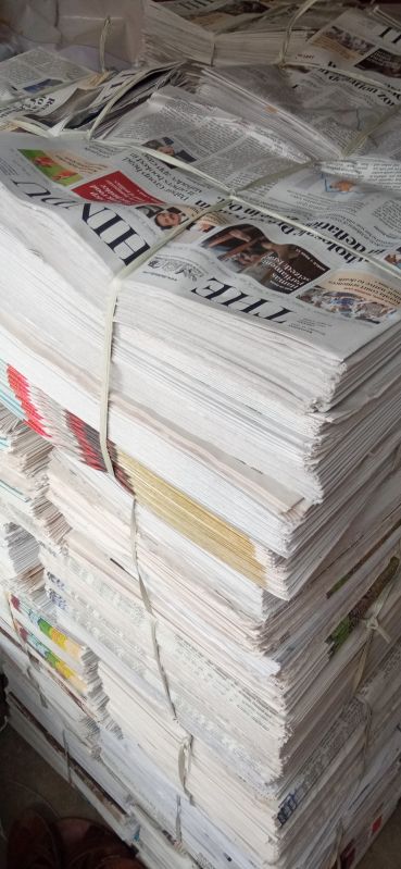 Grey Unused Newspaper Waste, For Recyling, Business, Size : Standard, Tamil