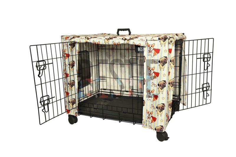 36 Inch Yellow Dog Crate Cover