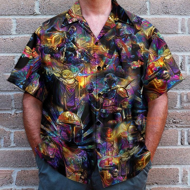 Printed Polyester hawaiian beach shirt, Size : M, XL, XXL, XXXL