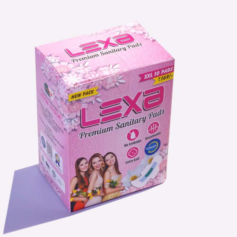 Extra Large Lexa Premium Sanitary Pad, Style : Disposable