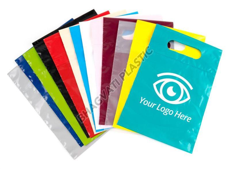 Rectangular Printed Paper Die Cut Handle Bag, for Shopping, Packaging