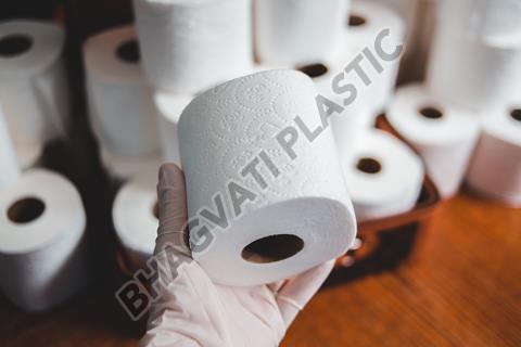 Soft Plain Tissue Paper Roll, for Home, Hotels, Washrooms, Feature : Comfortable, Eco Friendly, Light Weight