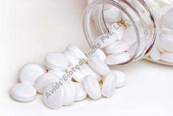 Quetiapine Fumerate 50mg Tablet, for Hospital, Clinic, Purity : 99.9%