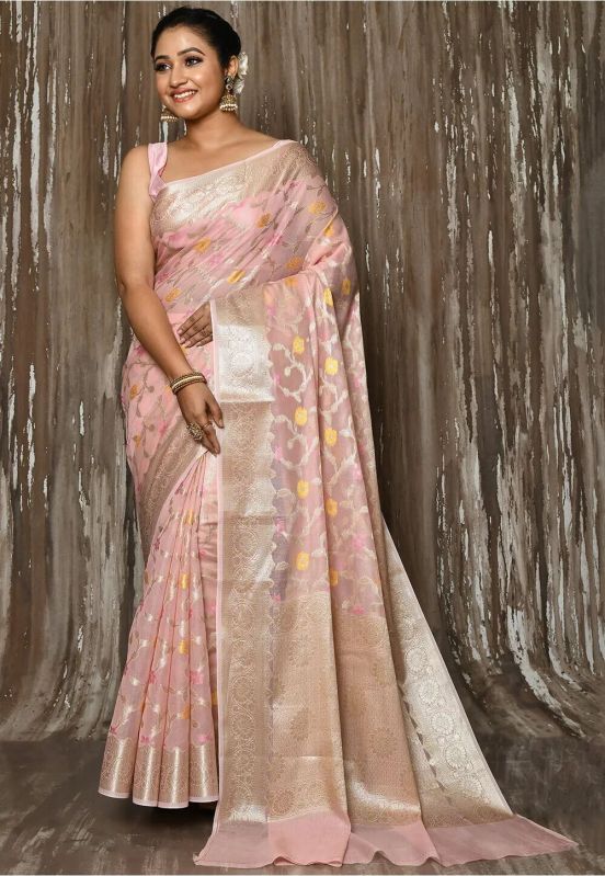 Ladies Banarasi Cotton Saree