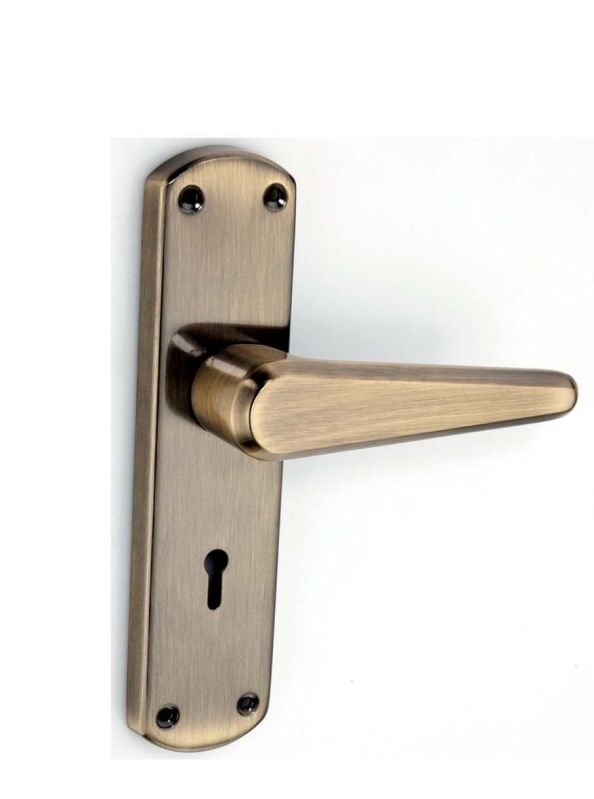 Swift Steel Plate Zinc Mortise Handle, for Door Fitting, Feature : Rust Proof, Fine Finished