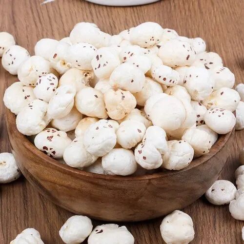 Round White Fox Nut, for Human Consumption, Packaging Type : Plastic Packet