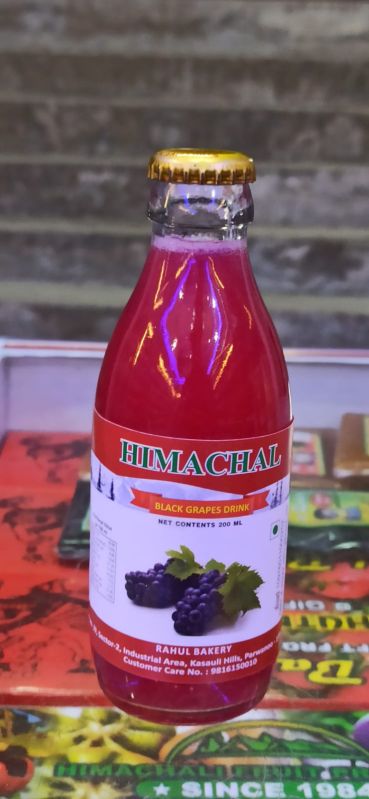 Himachal Black Grapes Drink, Packaging Type : Glass Bottle