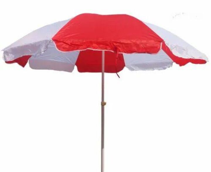 Pink Polyester Bi-Color Garden Umbrella, for Protection From Sunlight, Raining, Size : 36 Inch