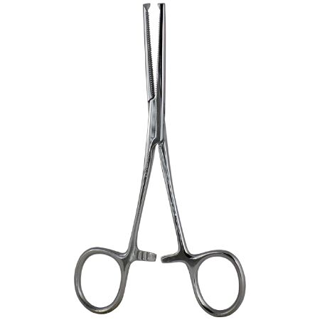 Silver Stainless Steel Kocher Artery Surgical Forceps, for Hospital, Feature : Rust Proof