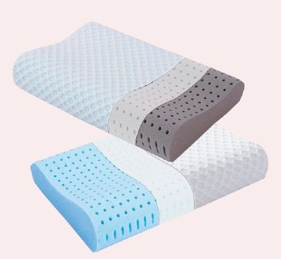 Rectangle Contour Memory Foam Pillow, for Home, Hotel, Technics : Machine Made