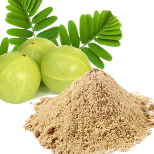 Brown Amla Powder, for Skin Products, Medicine, Grade : Food Grade