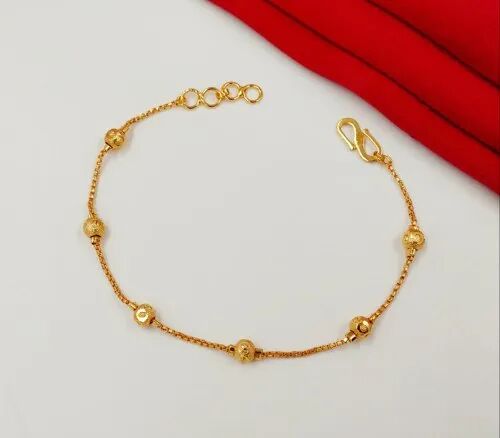 Brass Gold Plated Bracelet, Style : Antique