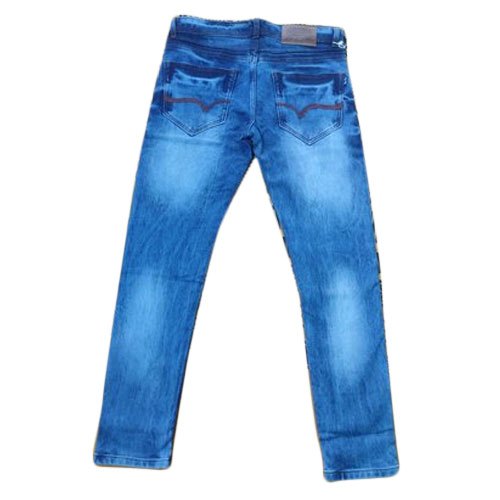 Faded Mens Blue Denim Jeans, Occasion (Style Type) : Casual Wear, Size ...