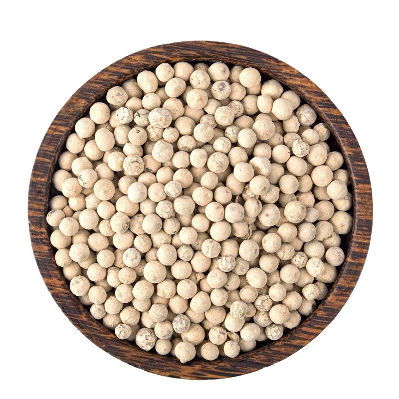 Natural White Pepper, for Spices, Certification : FSSAI Certified