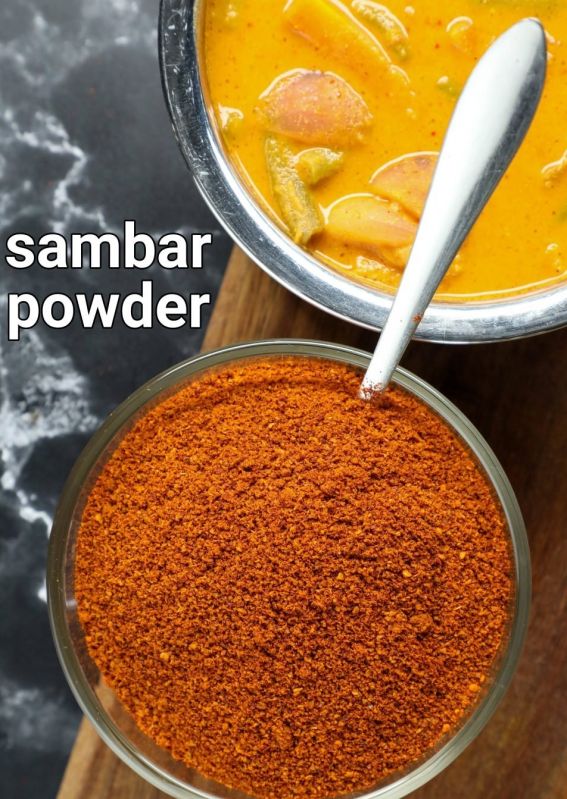 Blended Natural Sambar Masala, For Cooking, Shelf Life : 6 Month