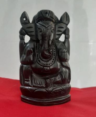 Wooden Shree Ganesh Statue