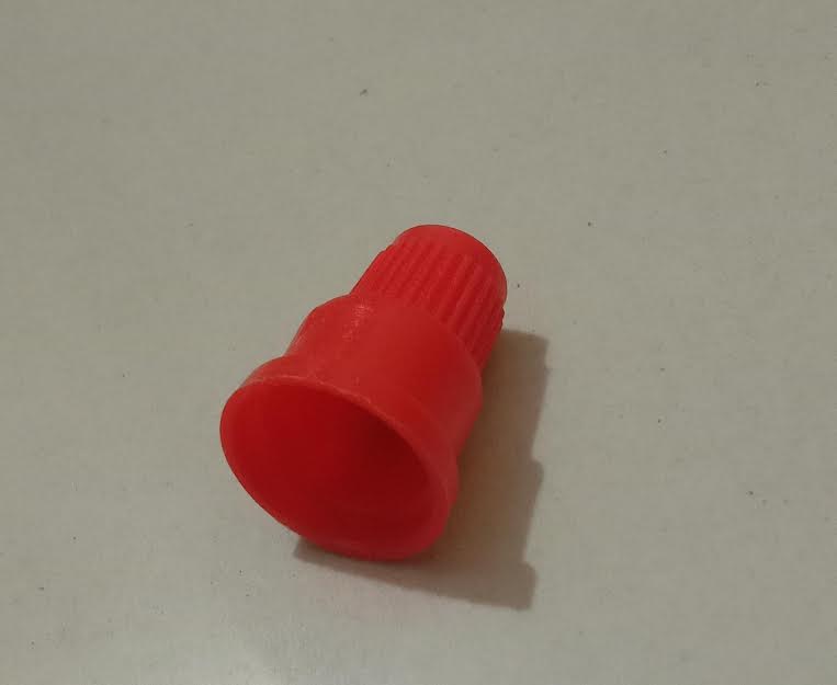 Red Plastic Twist Top Nozzle Cap, for Industrial use