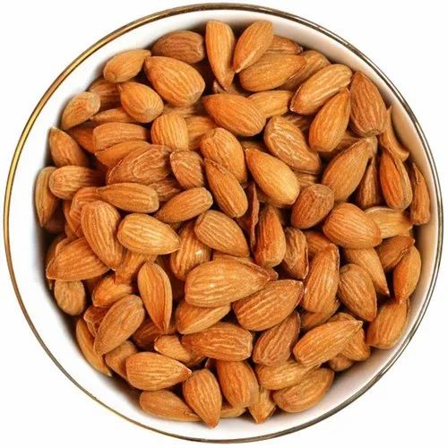 Common Hard Kashmiri Almond Nuts, for Light Sweet, Style : Dried