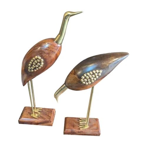 Swan Statue Set, for Home Decoration, Packaging Type : Paper Box