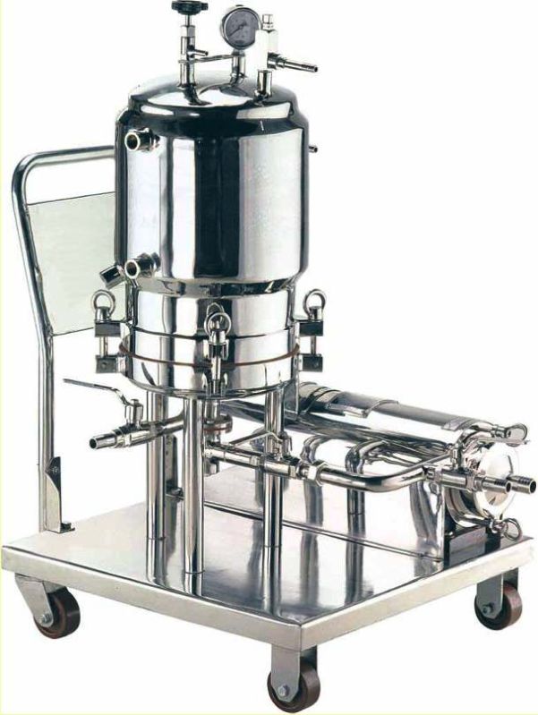 Polished Stainless Steel Sparkler Filter, Operating Type : Semi Automatic