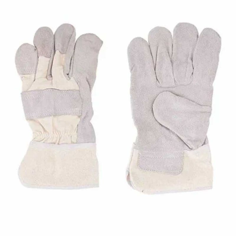 Plain Canadian Leather Gloves, For Industrial Wear