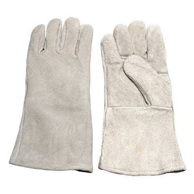 Plain Goat Leather Gloves, For Industrial Use, Size : M
