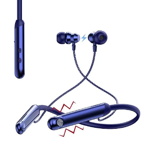 Blue Pvc ear phones, for Personal Use