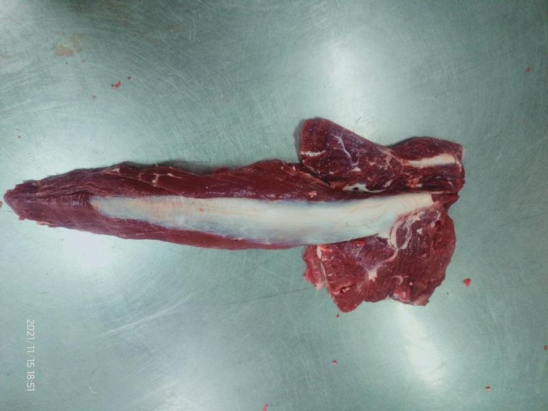 Food buffalo tenderloin, Freezing Process : storing under -18